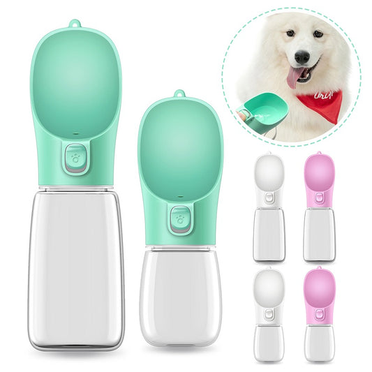 Portable drinking cup for pets
